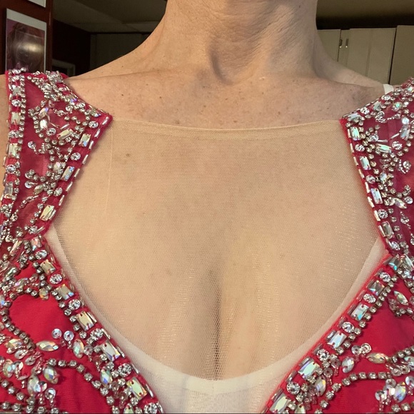 🚫SOLD! NWOT |•ROYAL QUEEN COLLECTIONS•| AMAZING Rhinestone Pageant/Prom/Formal - Picture 9 of 16